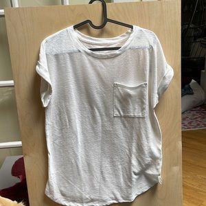 A new day white T-shirt